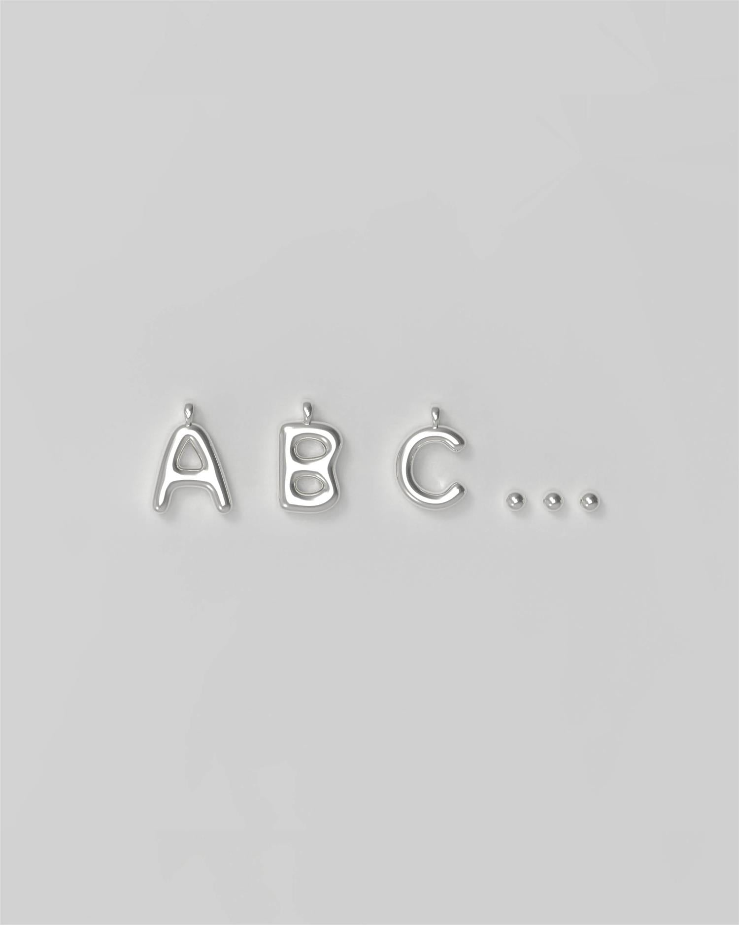 Smykker | Letter Charm Small